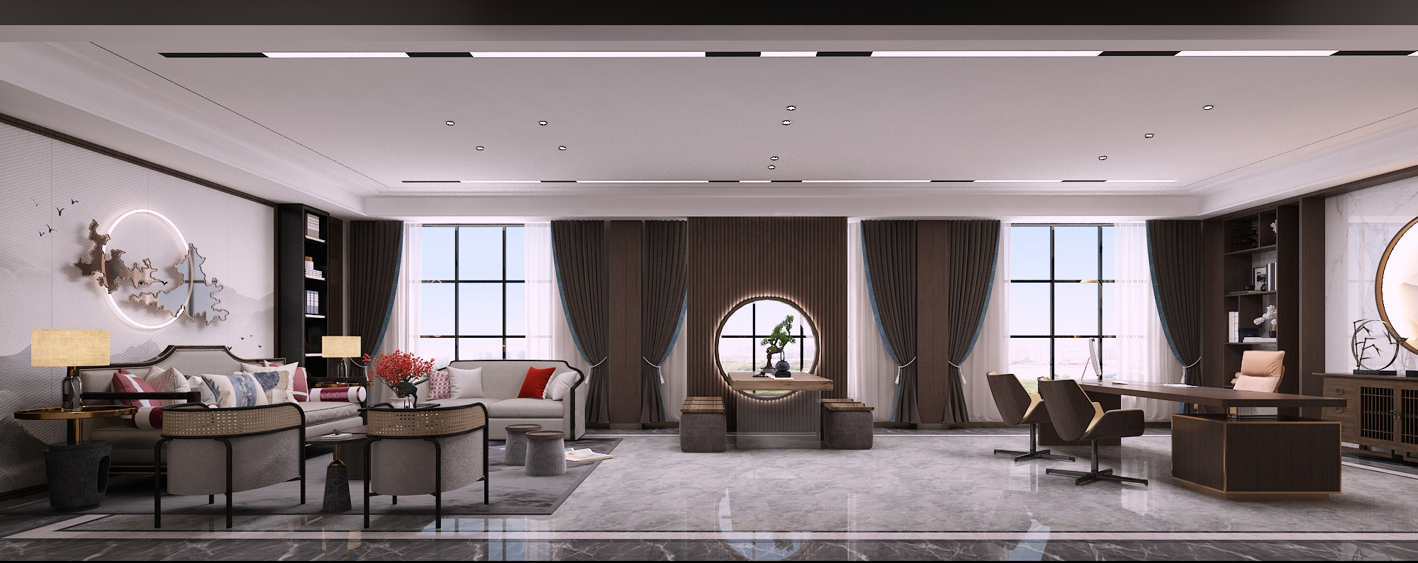 安徽半山裝飾：工裝排名前列，20余年辦公樓、辦公室裝修領(lǐng)航者(圖5)