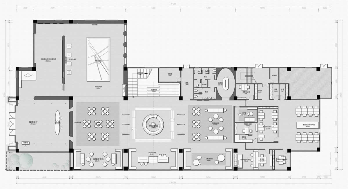 20年工裝經(jīng)驗(yàn)，安徽半山裝飾值得信賴，專業(yè)蕪湖辦公樓、廠房裝修！(圖3)