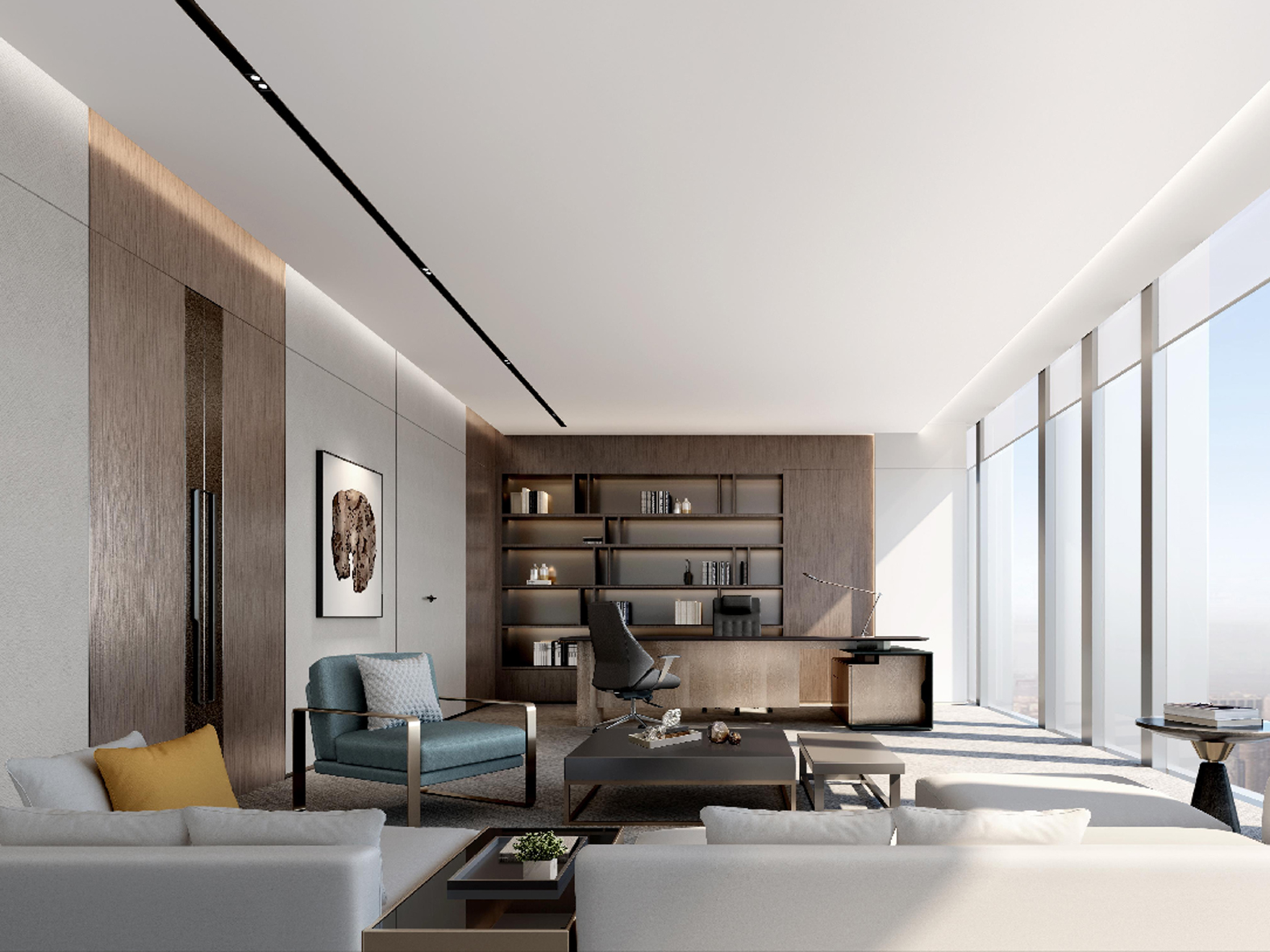 安徽半山裝飾：工裝排名前列，20余年辦公樓、辦公室裝修領(lǐng)航者(圖1)