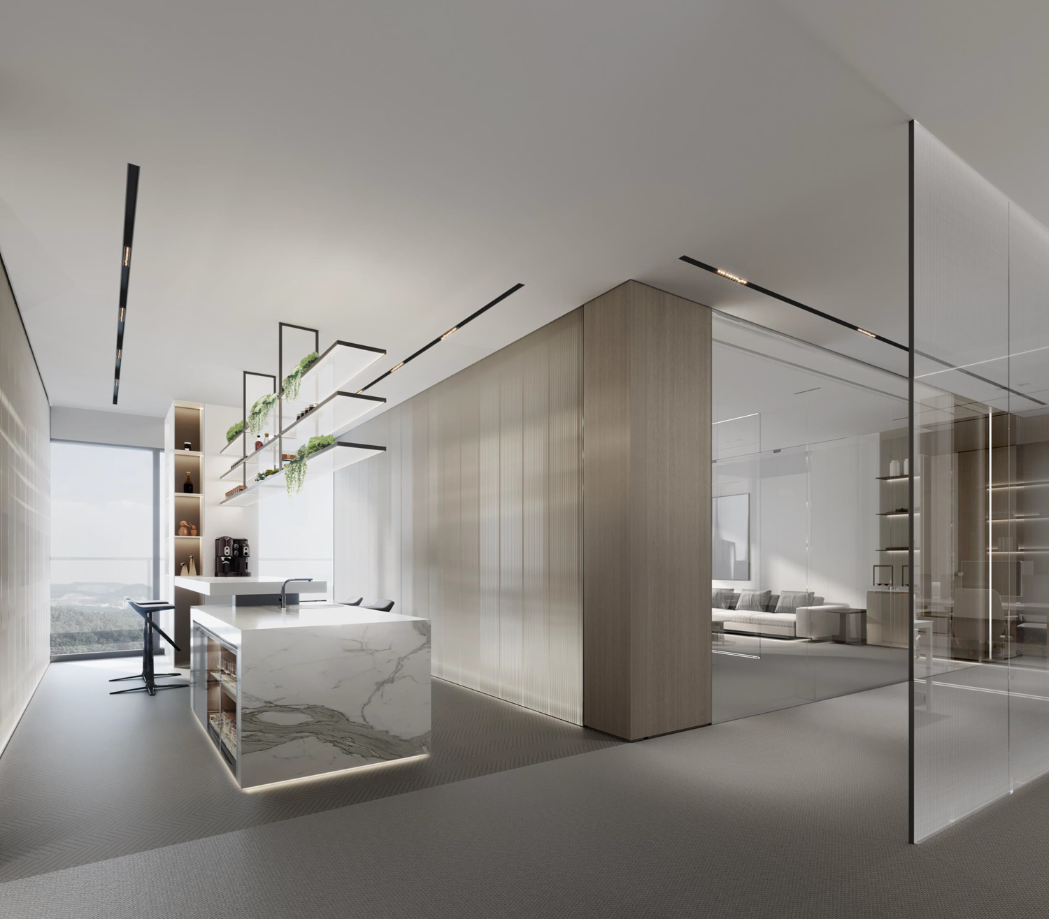 安徽半山裝飾：高端辦公樓裝修設計新標桿(圖1)