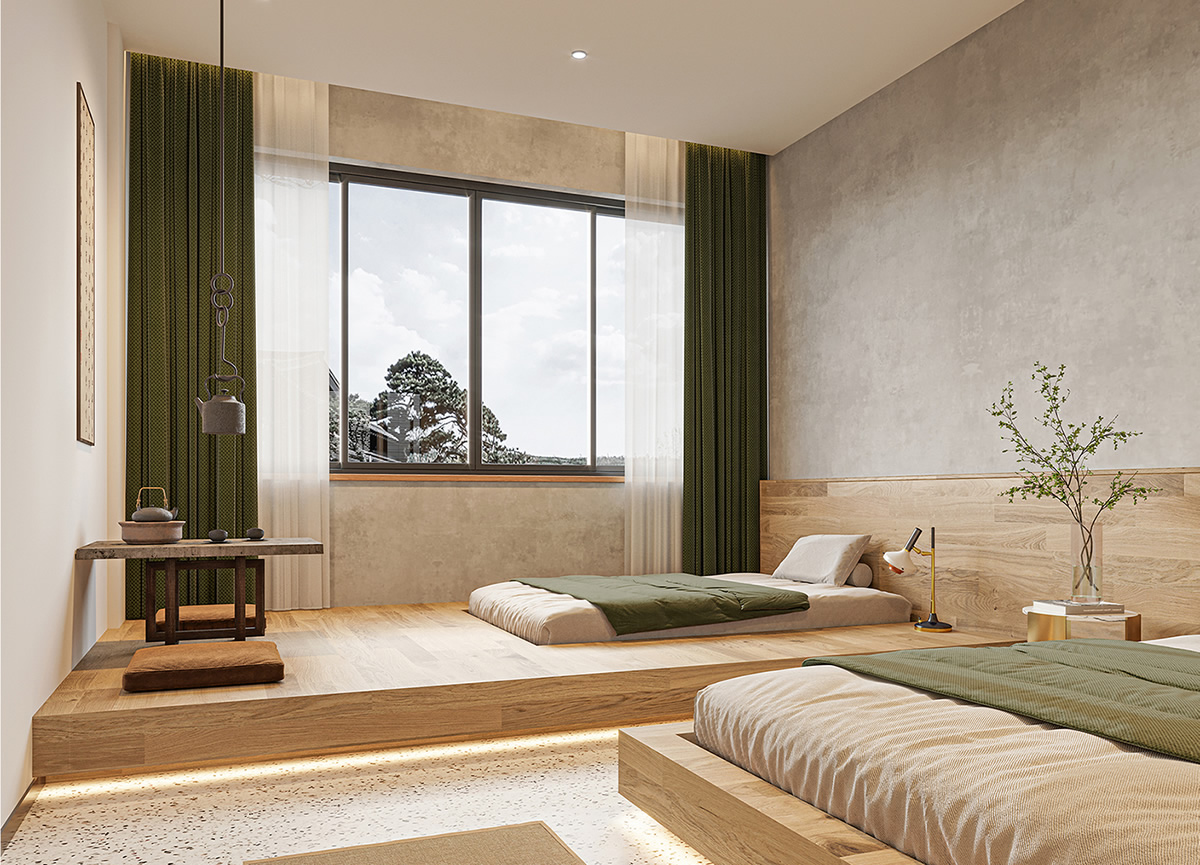 極簡(jiǎn)禪意民宿--生活美學(xué)空間(圖3)