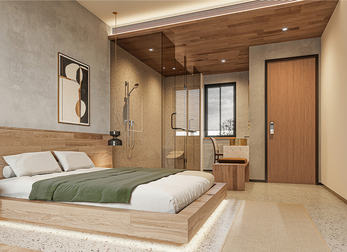 極簡(jiǎn)禪意民宿--生活美學(xué)空間(圖4)