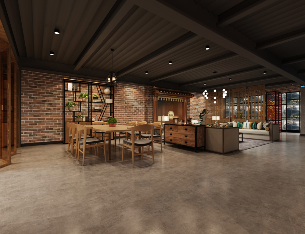 合肥長(zhǎng)江180步陽(yáng)門200平方工業(yè)風(fēng)展廳裝修設(shè)計(jì)項(xiàng)目(圖3)