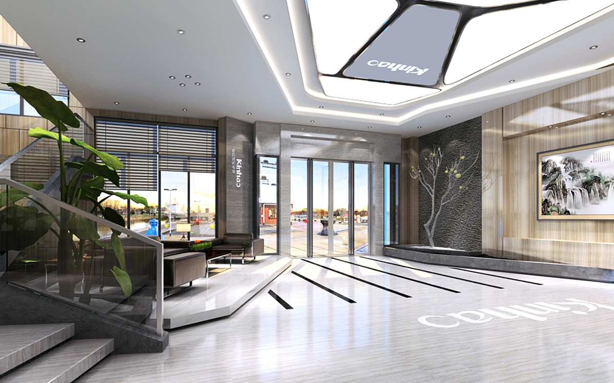 吳山健浩3000m2現(xiàn)代簡約辦公樓裝修項(xiàng)目(圖3)