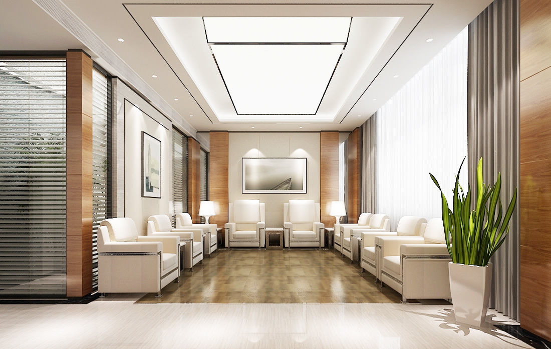 吳山健浩3000m2現(xiàn)代簡約辦公樓裝修項(xiàng)目(圖7)