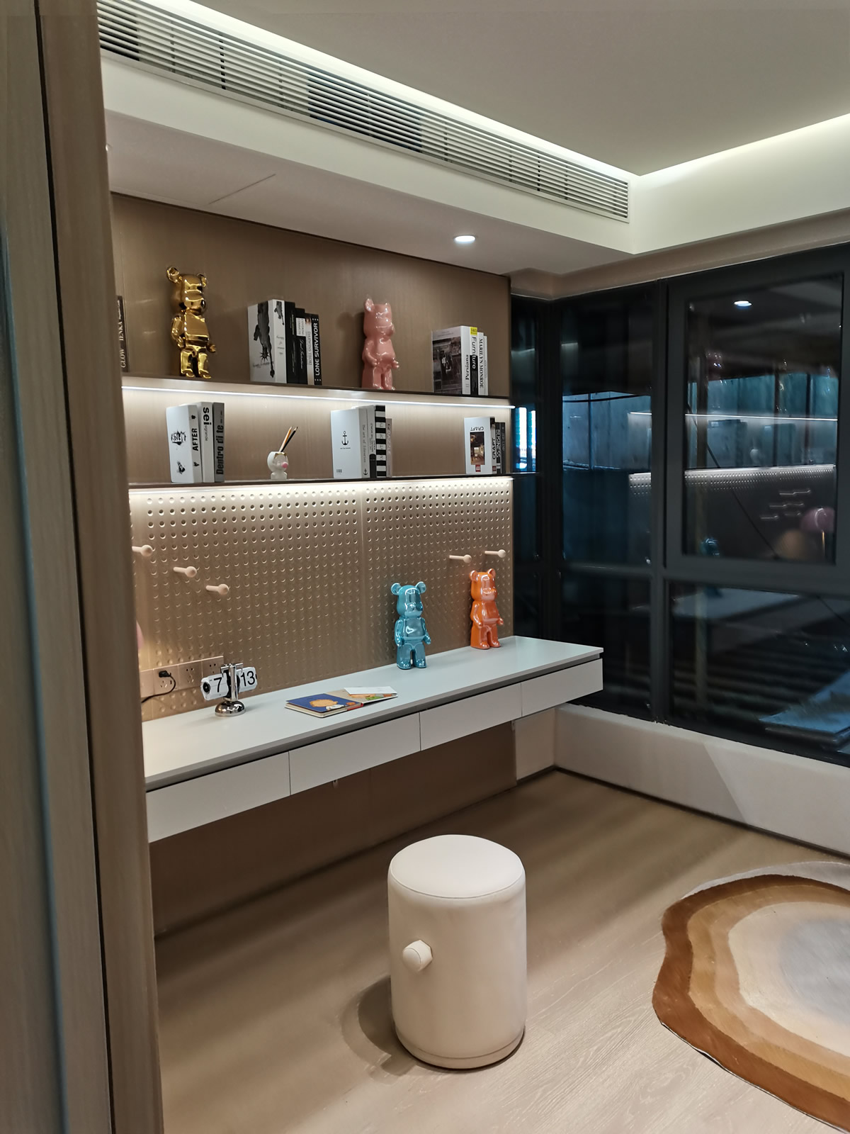 淮北.華松籣墅香汐高層C戶型現(xiàn)代簡約風(fēng)樣板間裝飾裝修項(xiàng)目(圖7)